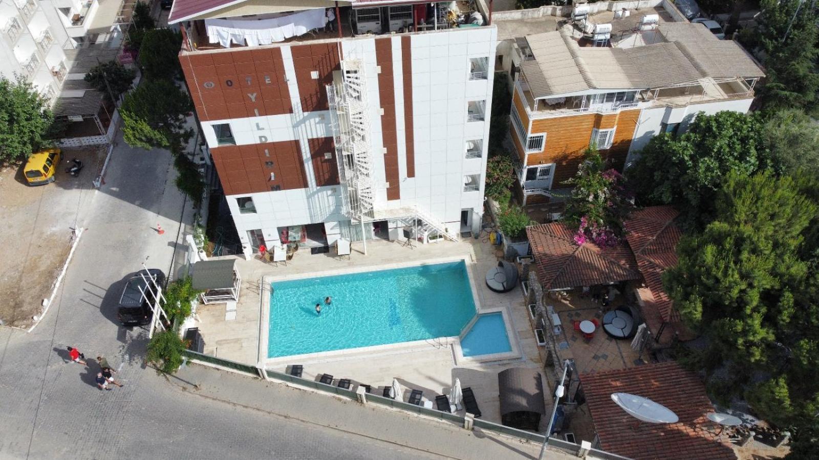 Yildirim Otel Дидим Экстерьер фото